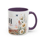 Utah Home State Mug | Moving Away Gift | Long Distance Friendship Coffee Cup | 11oz 15oz Accent Mug