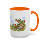 The Lion and the Mouse Mug | Storybook Fairy Tale Accent Coffee Mug | EveryLegend