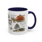 Guadalupe Mountains National Park Coffee Mug | Texas Desert Peaks Hiking Gift | Accent Color Ceramic 11oz 15oz
