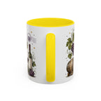 Cape Winelands Coffee Mug | Travel Destination Souvenir Gift | Accent Color Ceramic 11oz 15oz