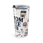 Cat Mom Coffee Club 20oz Tumbler | Cat Mom Gift | Insulated Stainless Steel Travel Cup