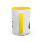 Houston Coffee Mug | Texas Souvenir City Gift | Accent Color Ceramic 11oz 15oz