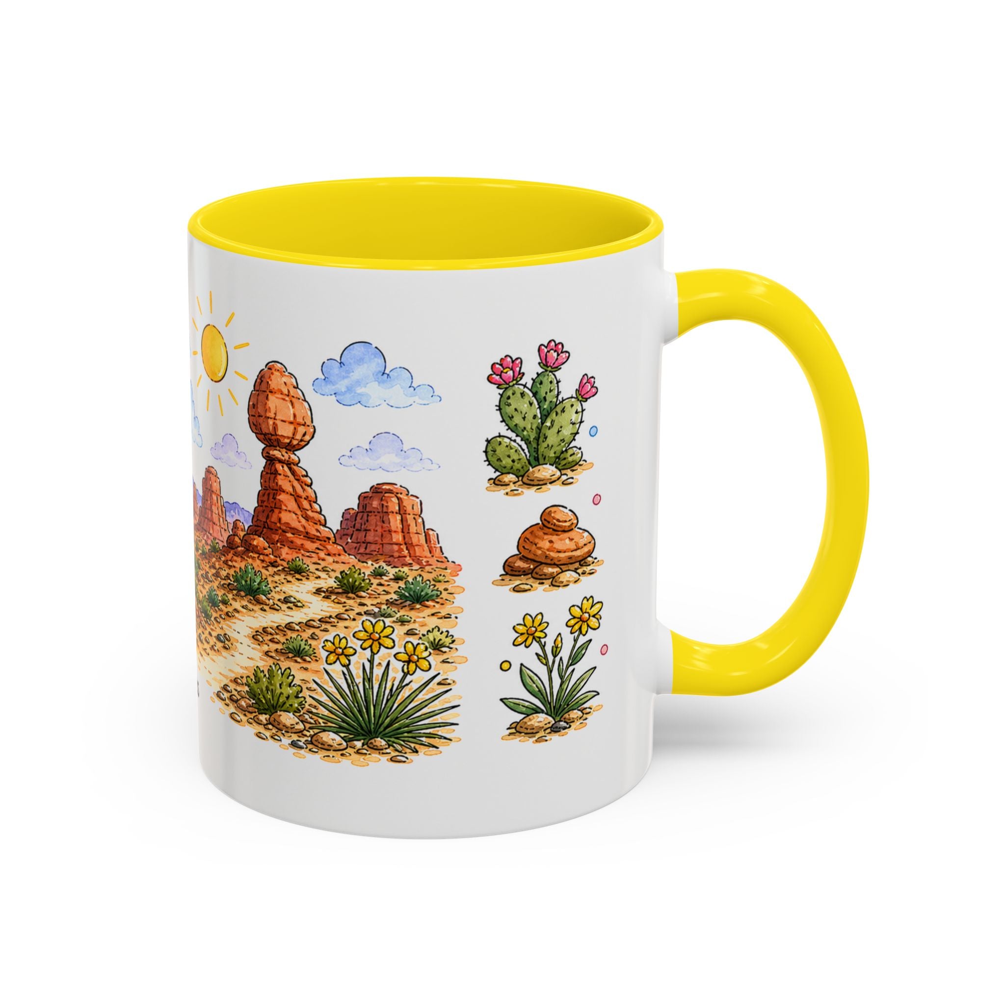 Arches National Park Mug | US Travel Souvenir Accent Coffee Mug | 11oz 15oz Ceramic Cup