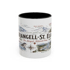 Wrangell-St. Elias National Park Coffee Mug | Alaska Wilderness Climbing Gift | Accent Color Ceramic 11oz 15oz