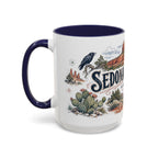 Sedona Red Rocks Mug, Arizona Travel Souvenir, Bucket List Gift, Accent Ceramic Coffee Mug 11oz 15oz
