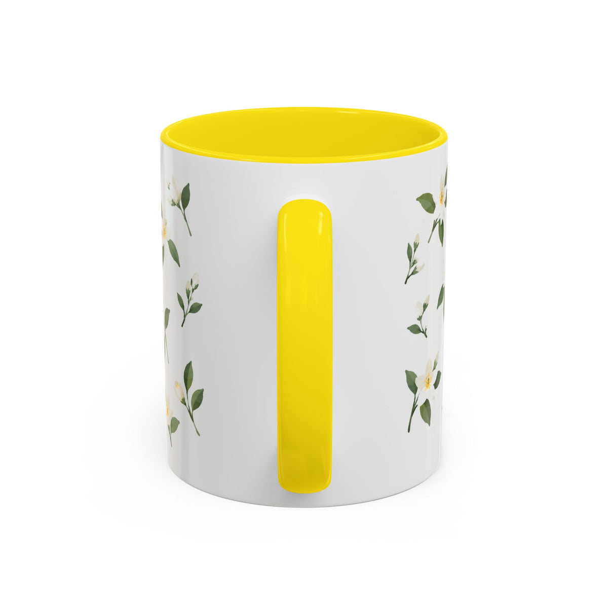 Florida Orange blossom Mug, State Flower Floral Coffee Cup, 11oz Botanical Gift