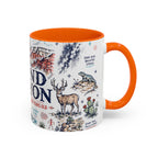 Grand Canyon National Park Coffee Mug | Hiking Camping Nature Gift | Accent Color Ceramic 11oz 15oz