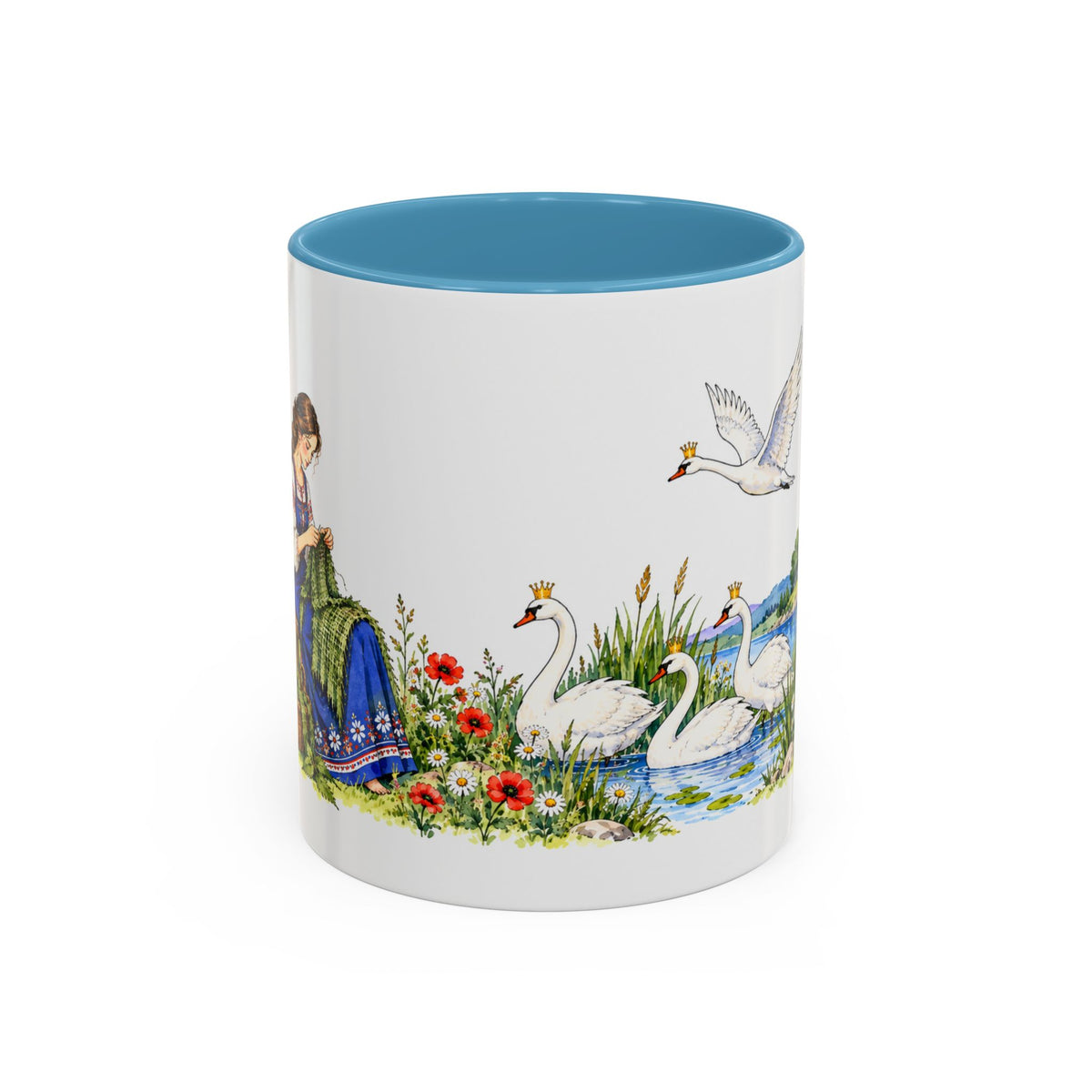 The Wild Swans Mug | Storybook Fairy Tale Accent Coffee Mug | EveryLegend