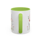 Personalized Kindergarten Teacher Mug | Custom Name Wildflower Rainbow Cup | Back to School Gift