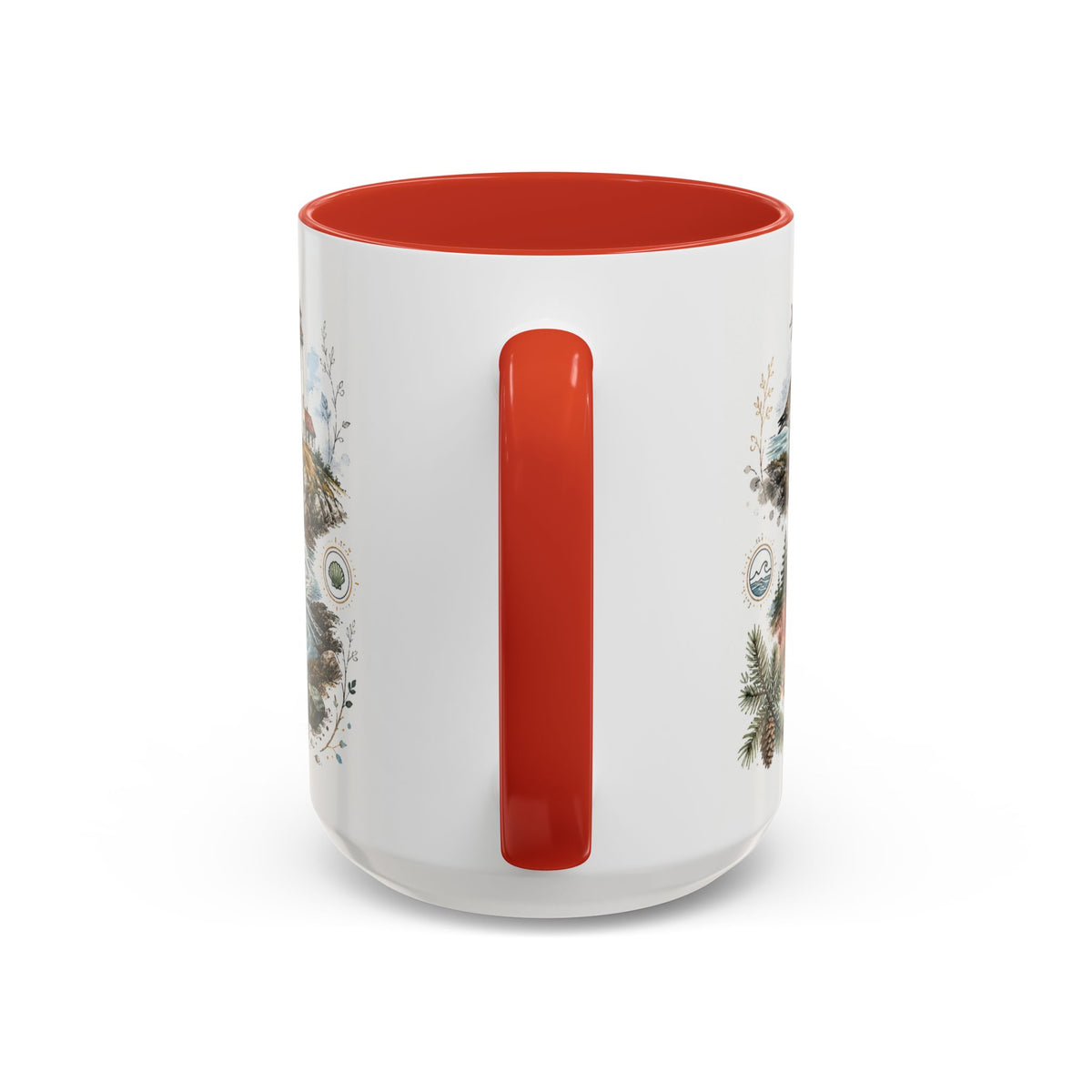 Bay of Fundy Mug, Canada Travel Souvenir, Bucket List Gift, Accent Ceramic Coffee Mug 11oz 15oz