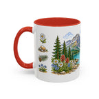Glacier National Park Mug | US Travel Souvenir Accent Coffee Mug | 11oz 15oz Ceramic Cup