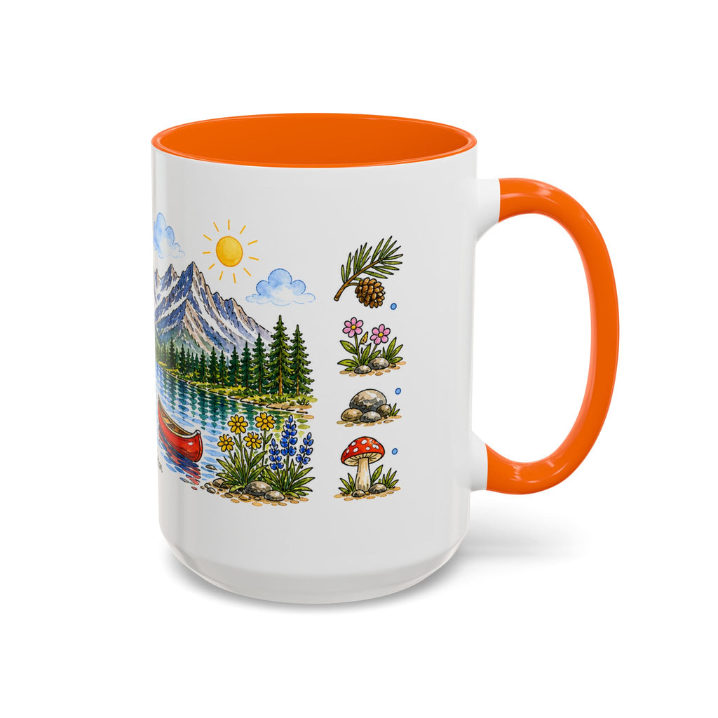 Grand Teton National Park Mug | US Travel Souvenir Accent Coffee Mug | 11oz 15oz Ceramic Cup