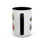 Portland Illustrated Travel Mug | City Souvenir Accent Coffee Mug | 11oz 15oz Ceramic Cup