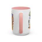 Nashville Illustrated Travel Mug | City Souvenir Accent Coffee Mug | 11oz 15oz Ceramic Cup