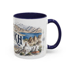 Ladakh Mug, India Travel Souvenir, Bucket List Gift, Accent Ceramic Coffee Mug 11oz 15oz