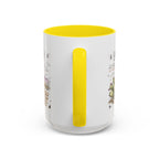 Saguaro National Park Coffee Mug | Arizona Desert Cactus Sunset Gift | Accent Color Ceramic 11oz 15oz