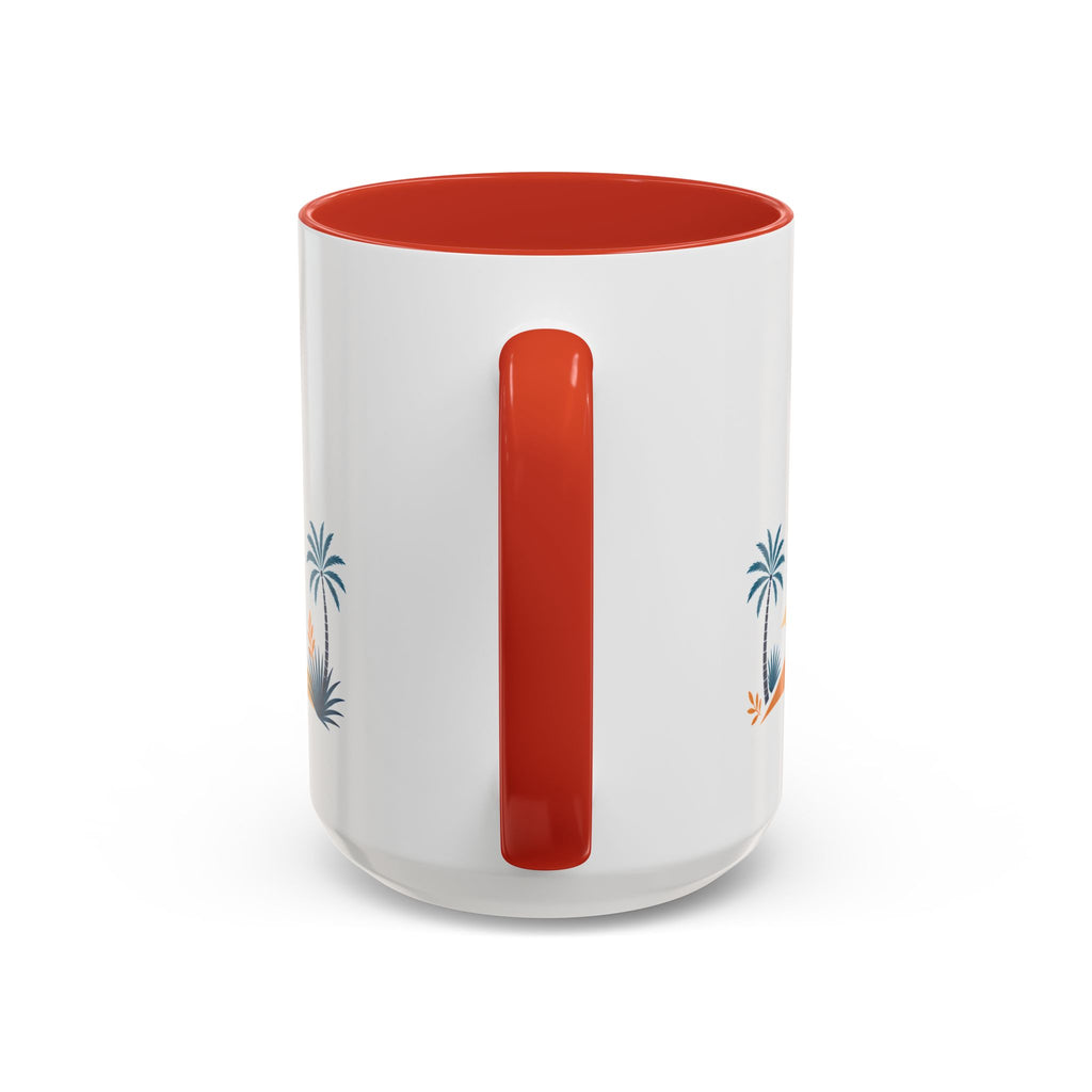 Doha Coffee Mug | Qatar Travel Souvenir | Porcelain Decal City Gift | 11oz 15oz Accent Mug