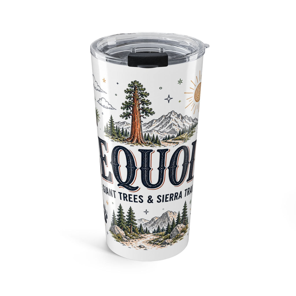 Sequoia National Park 20oz Tumbler | California Forest Gift | Insulated Stainless Steel Travel Cup