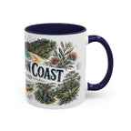 Abel Tasman Coast Mug, New Zealand Travel Souvenir, Bucket List Gift, Accent Ceramic Coffee Mug 11oz 15oz