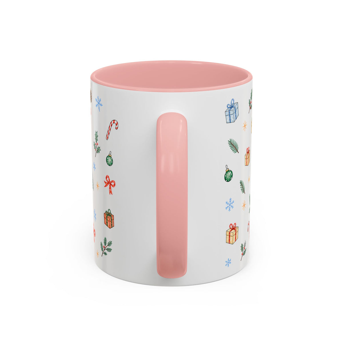 Miami Christmas Mug | Watercolor Art Deco City Souvenir (11oz/15oz)