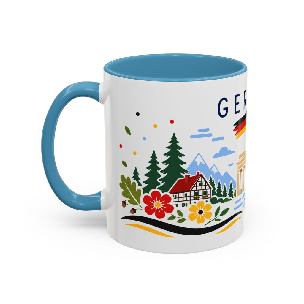 Germany Coffee Mug | Travel Souvenir Accent Mug | Country Gift Ceramic Cup 11oz 15oz