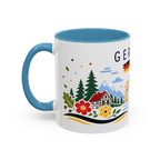 Germany Coffee Mug | Travel Souvenir Accent Mug | Country Gift Ceramic Cup 11oz 15oz