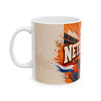 Netherlands Soccer Spirit Coffee Mug | Soccer Fan Gift | Ceramic 11oz 15oz Match Day Cup
