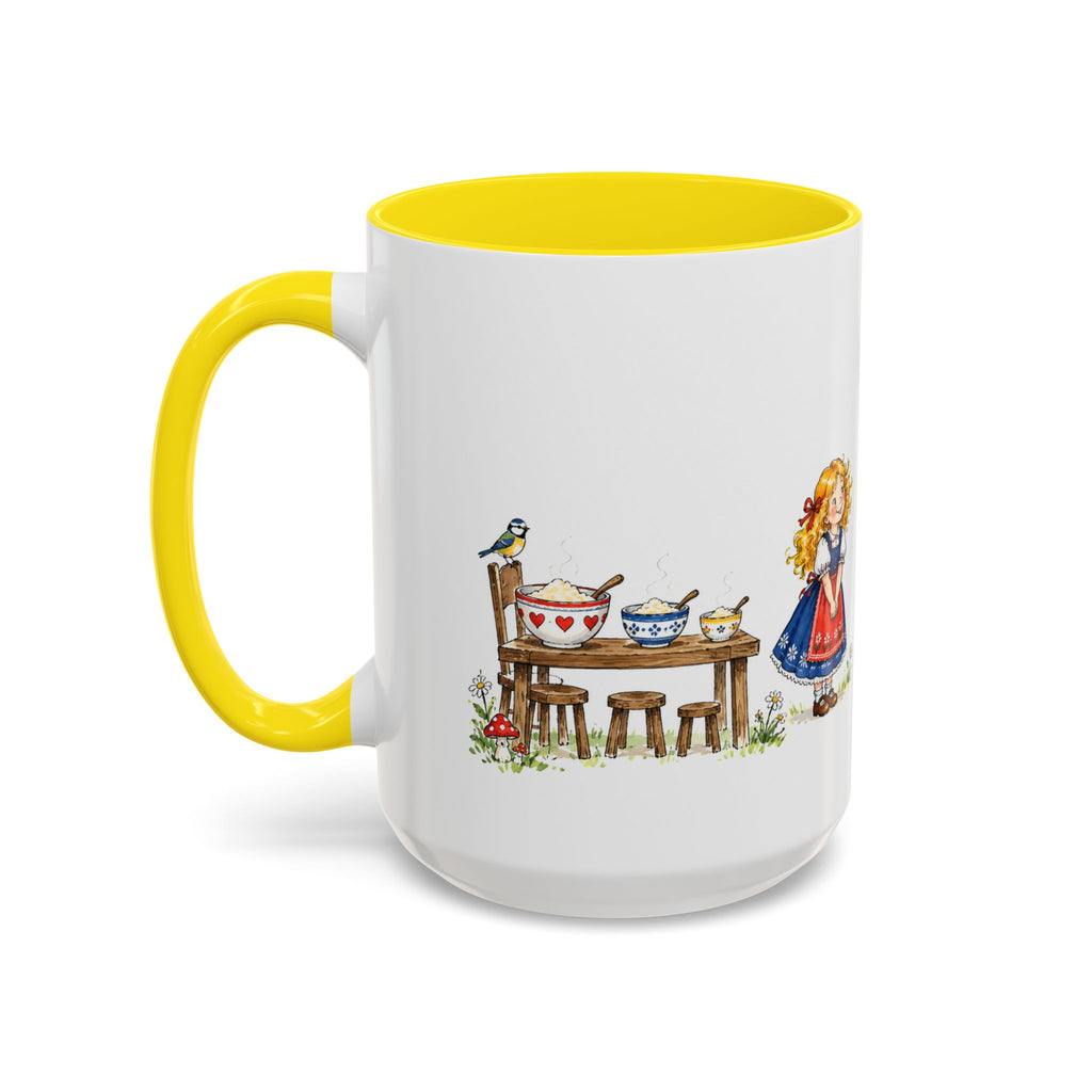 Goldilocks and the Three Bears Mug | Storybook Fairy Tale Accent Coffee Mug | EveryLegend
