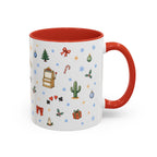 Las Vegas Christmas Mug | Watercolor City Souvenir, Travel Memories (11oz, 15oz)