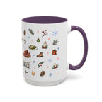 Denver Christmas Mug | Watercolor City Souvenir, Holiday Travel Gift (11oz/15oz)