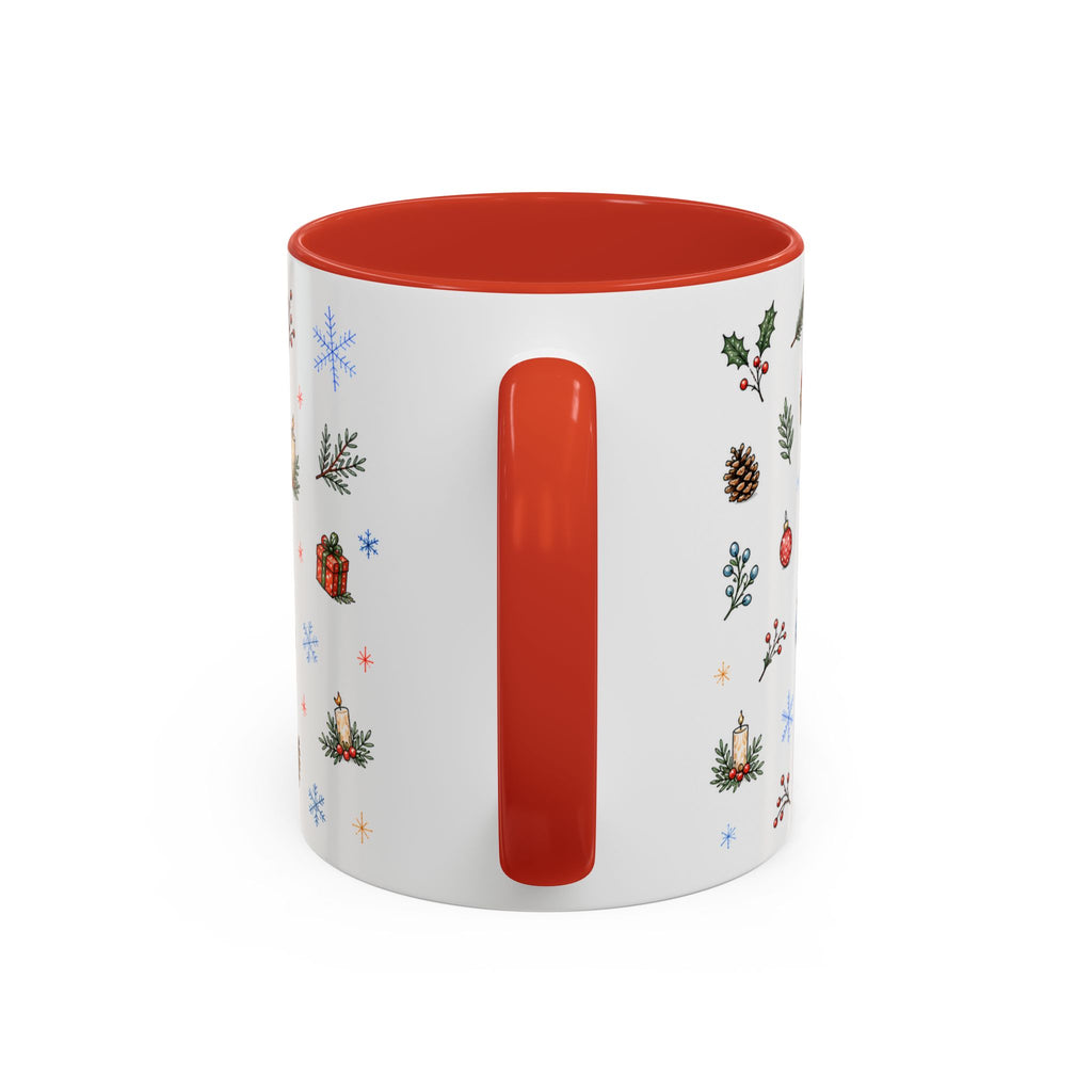 Denver Christmas Mug | Watercolor City Souvenir, Holiday Travel Gift (11oz/15oz)