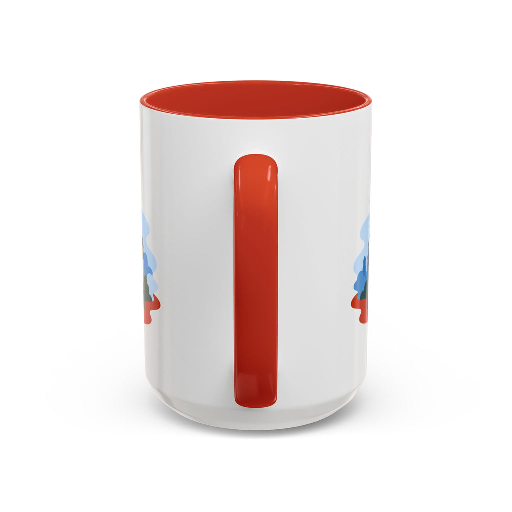 Zhangjiajie Coffee Mug | Travel Destination Souvenir Gift | Accent Color Ceramic 11oz 15oz