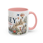 Turkey Home Country Mug | Moving Away Gift | Long Distance Friendship | 11 oz 15 oz Accent Mug