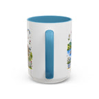 Interlaken Illustrated Travel Mug | Switzerland Souvenir Accent Coffee Mug | 11oz 15oz Ceramic Cup