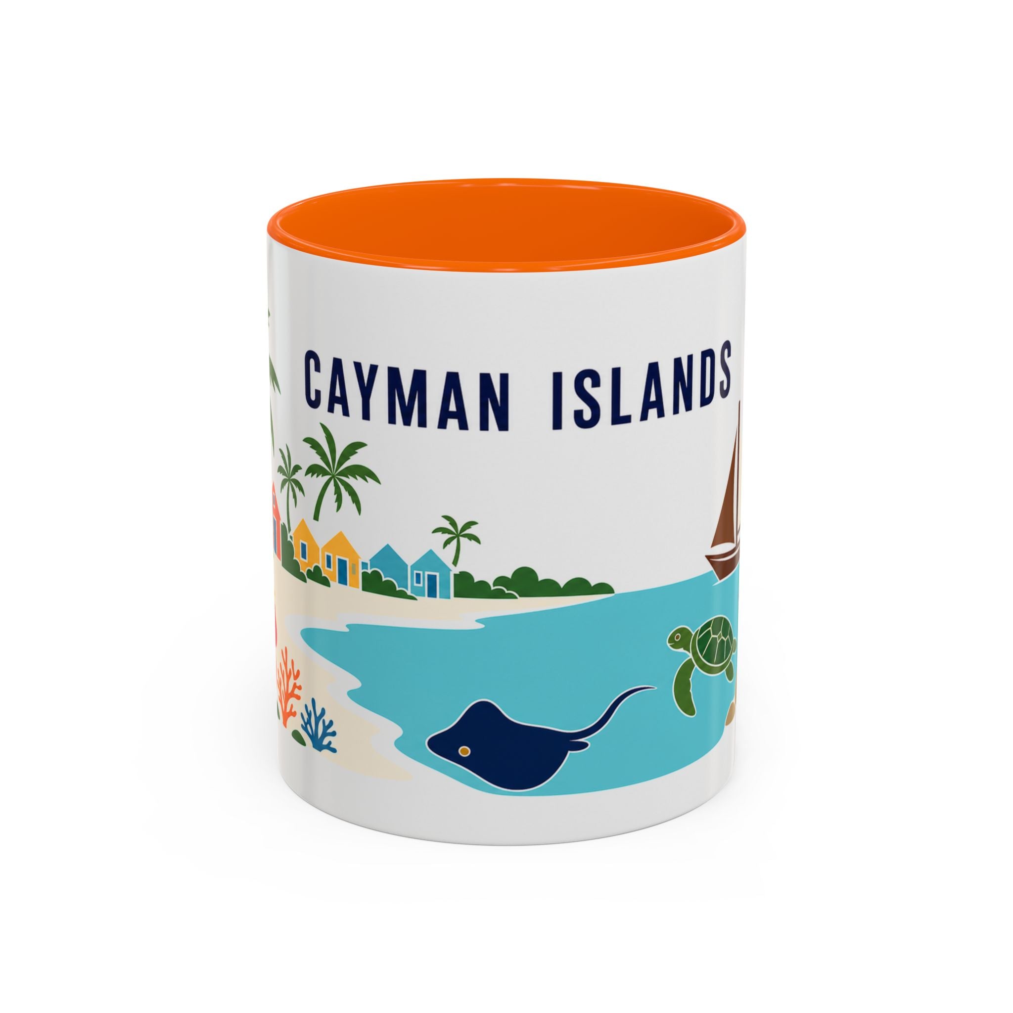 Cayman Islands Coffee Mug | Travel Souvenir Accent Mug | Country Gift Ceramic Cup 11oz 15oz