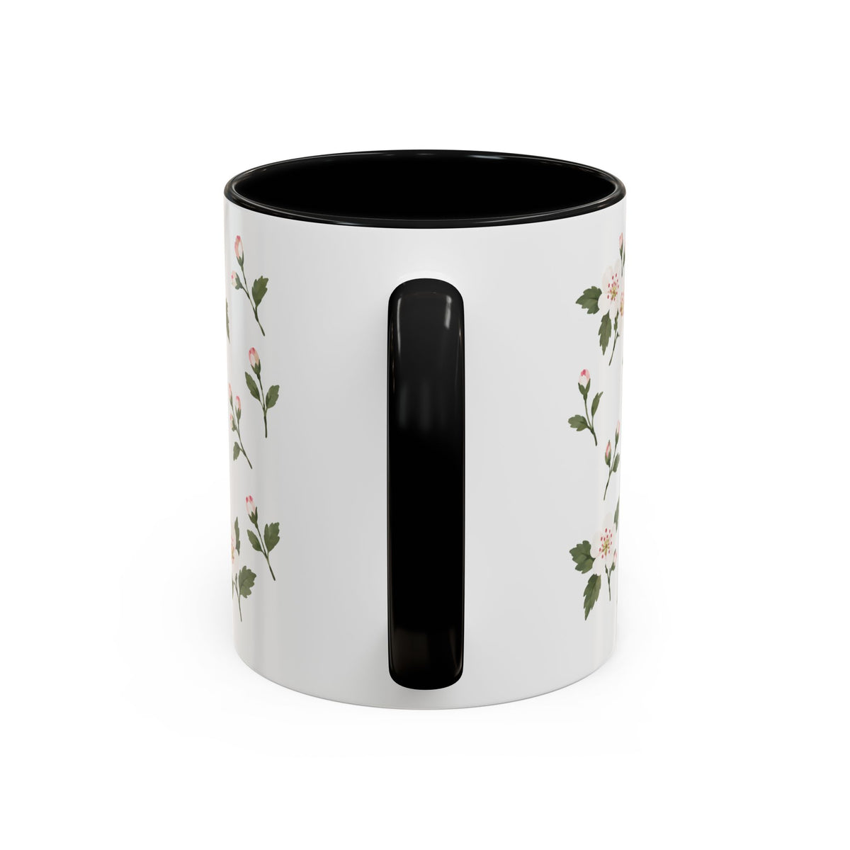 Missouri Hawthorn Mug, State Flower Floral Coffee Cup, 11oz Botanical Gift