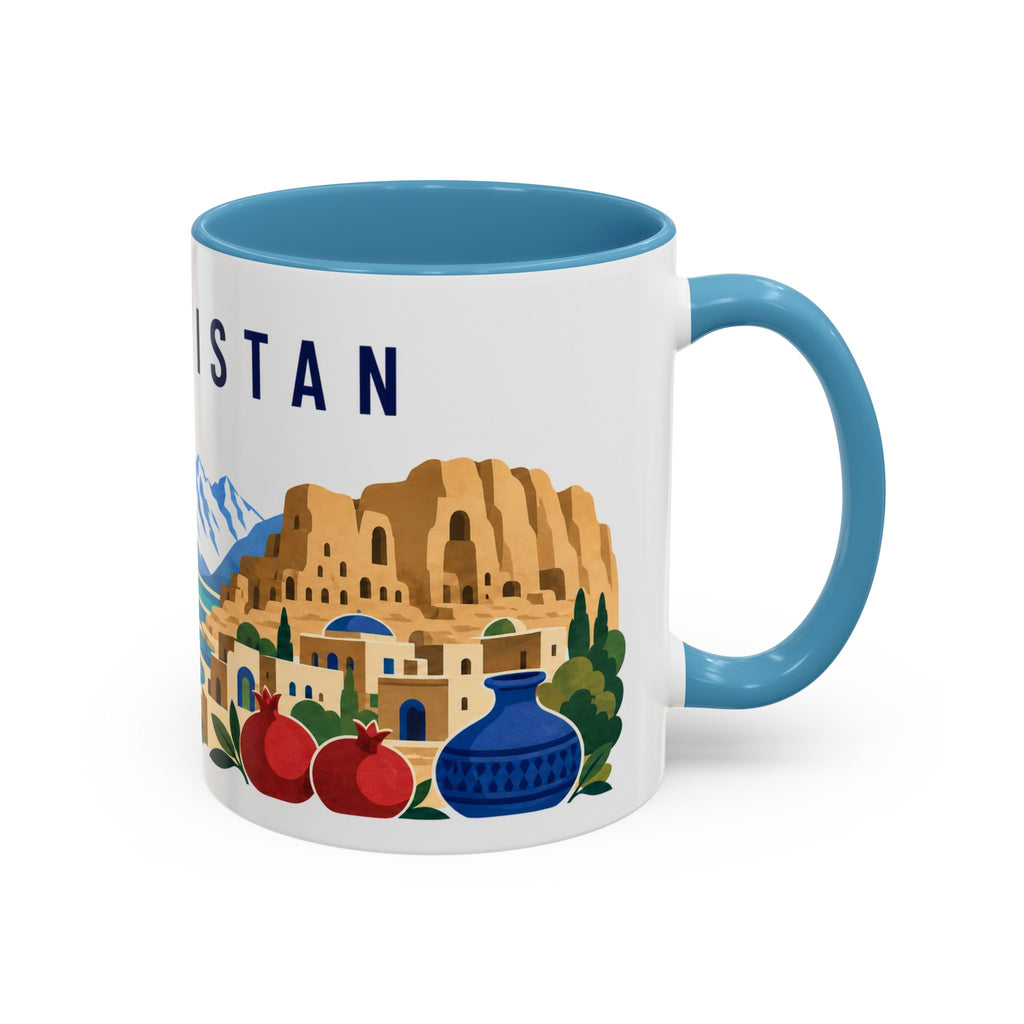 Afghanistan Coffee Mug | Travel Souvenir Accent Mug | Country Gift Ceramic Cup 11oz 15oz