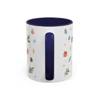 Dhaka Christmas Mug | Watercolor Travel Souvenir | Holiday Gift | Accent Ceramic Coffee Cup 11oz 15oz