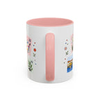 Florence Coffee Mug | Postage Stamp Collage Mug | Travel Souvenir Accent Cup 11oz 15oz