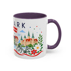 Denmark Coffee Mug | Travel Souvenir Accent Mug | Country Gift Ceramic Cup 11oz 15oz
