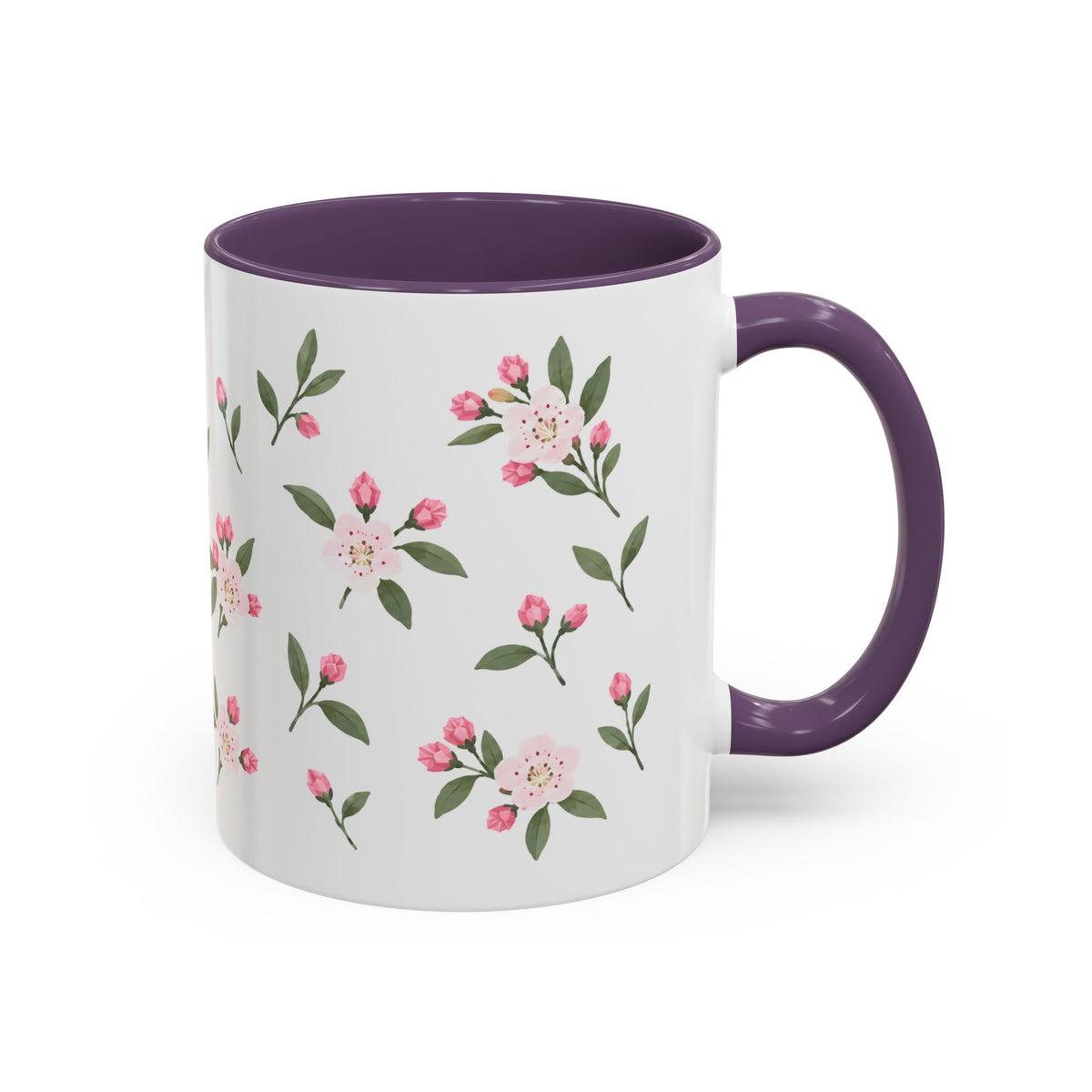 Pennsylvania Mountain Laurel Mug, State Flower Floral Coffee Cup, 11oz Botanical Gift