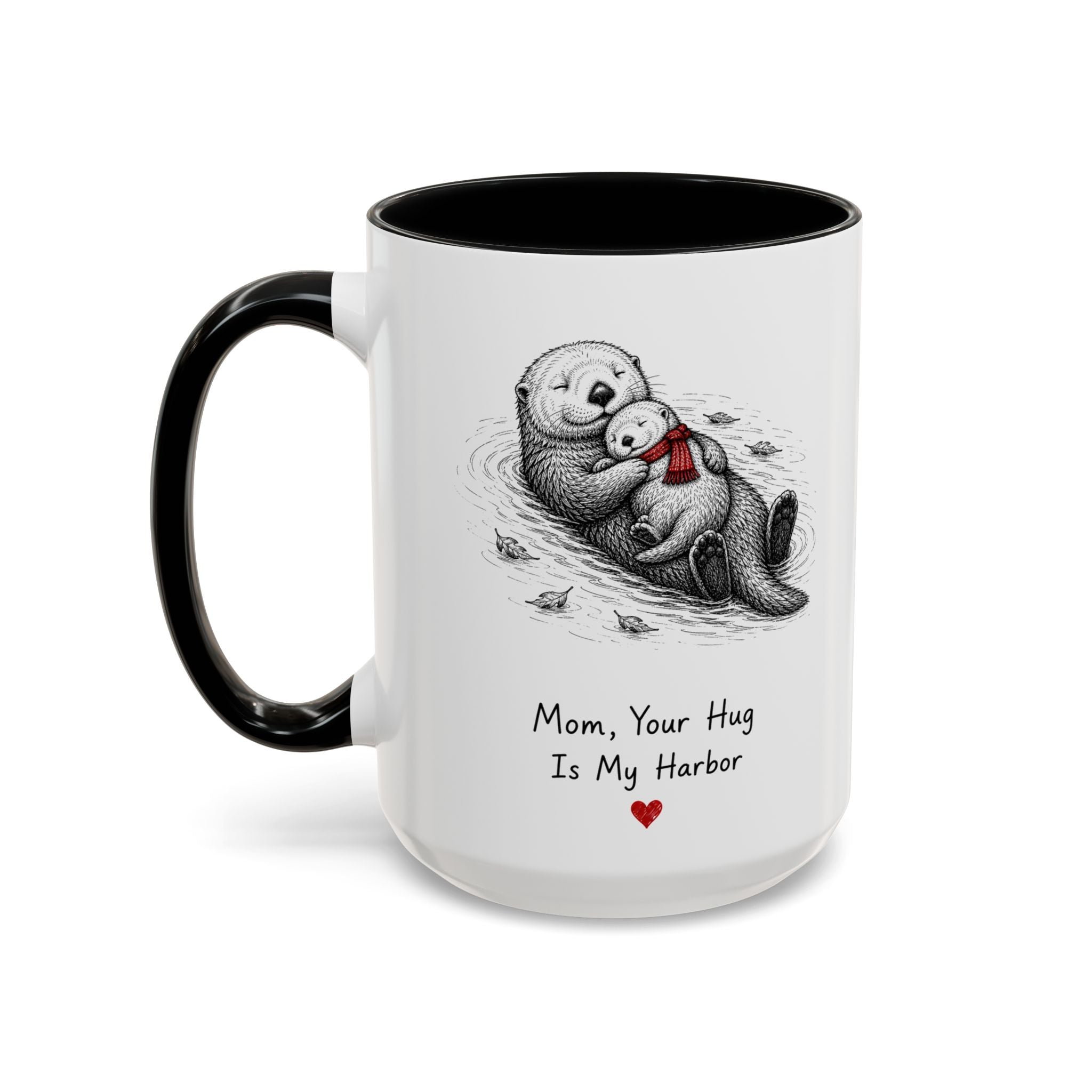 Otter Mom Coffee Mug | Safe Harbor Hug | Mother's Day Gift