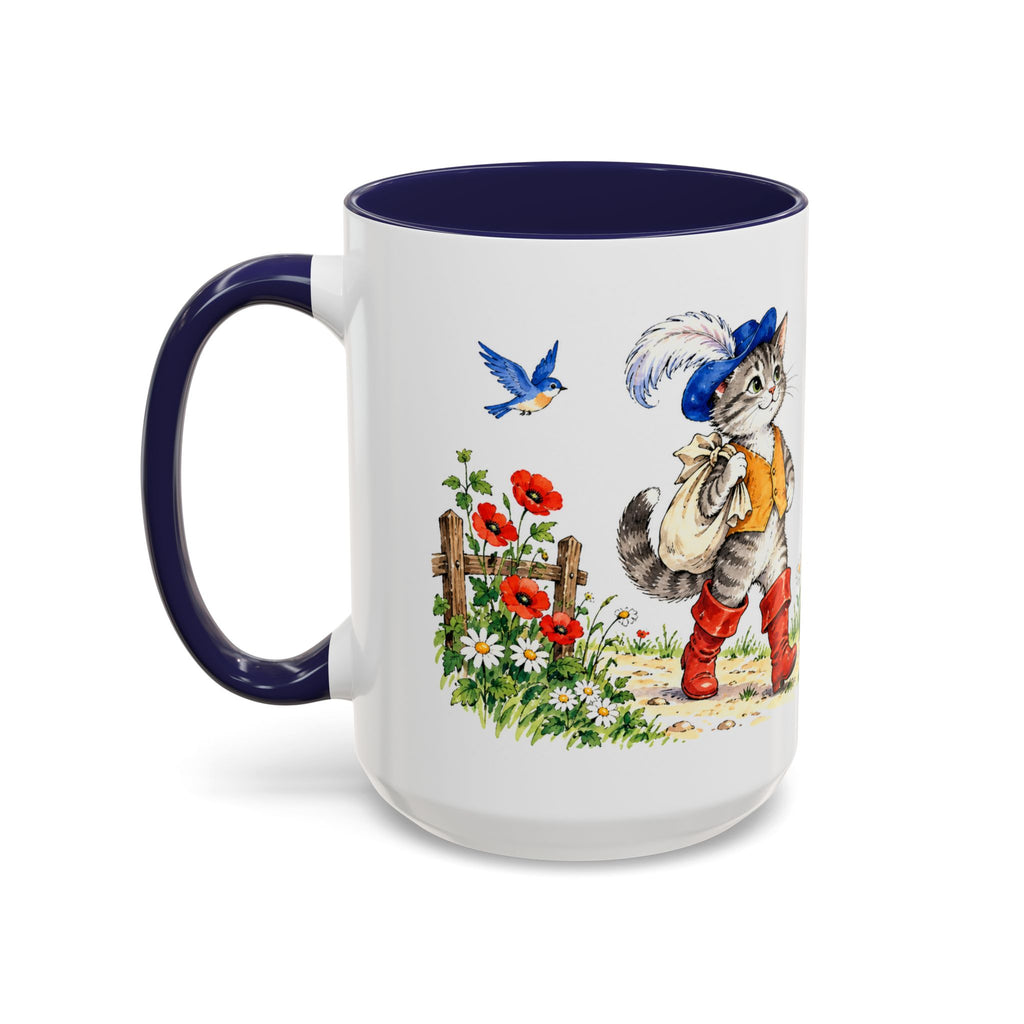 Puss in Boots Mug | Storybook Fairy Tale Accent Coffee Mug | EveryLegend