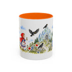 The Seven Ravens Mug | Storybook Fairy Tale Accent Coffee Mug | EveryLegend