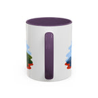 Faroe Islands Coffee Mug | Travel Destination Souvenir Gift | Accent Color Ceramic 11oz 15oz