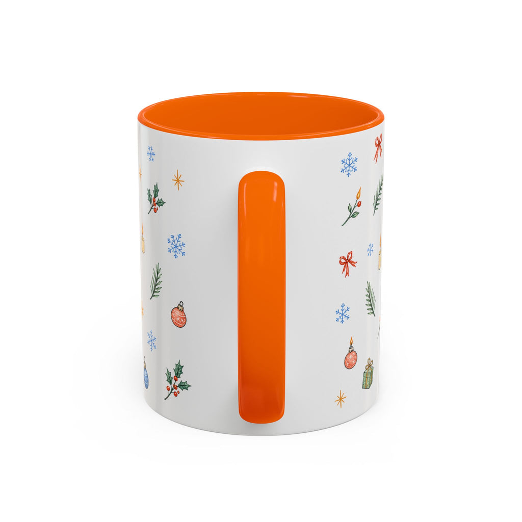 Istanbul Christmas Mug | Watercolor Travel Souvenir | Holiday Gift | Accent Ceramic Coffee Cup 11oz 15oz