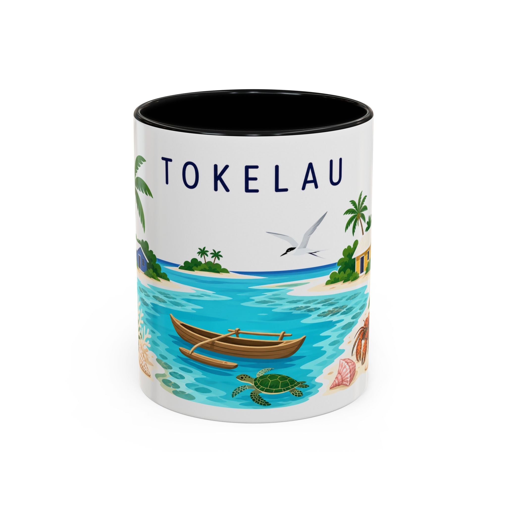 Tokelau Coffee Mug | Travel Souvenir Accent Mug | Country Gift Ceramic Cup 11oz 15oz