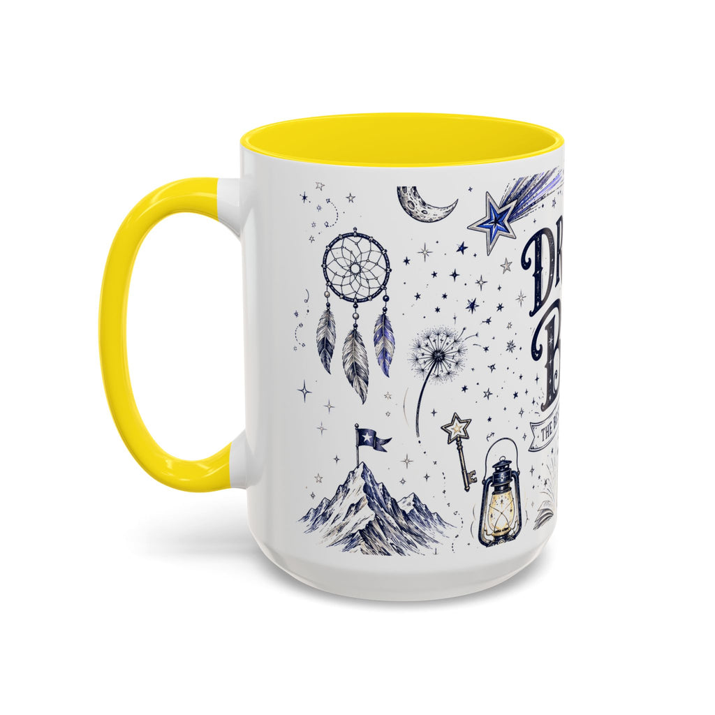 Dream Big Coffee Mug | Class of 2026 Graduation Gift | Accent Color Ceramic 11oz 15oz