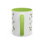 Florida Orange blossom Mug, State Flower Floral Coffee Cup, 11oz Botanical Gift