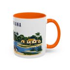 French Guiana Coffee Mug | Travel Souvenir Accent Mug | Country Gift Ceramic Cup 11oz 15oz